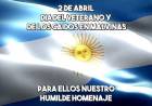 DÍA DEL VETERANO Y DE LOS CAÍDOS EN LA GUERRA DE MALVINAS
