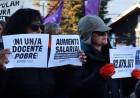 Comienza una semana con marchas y paro de los docentes y universitarios
