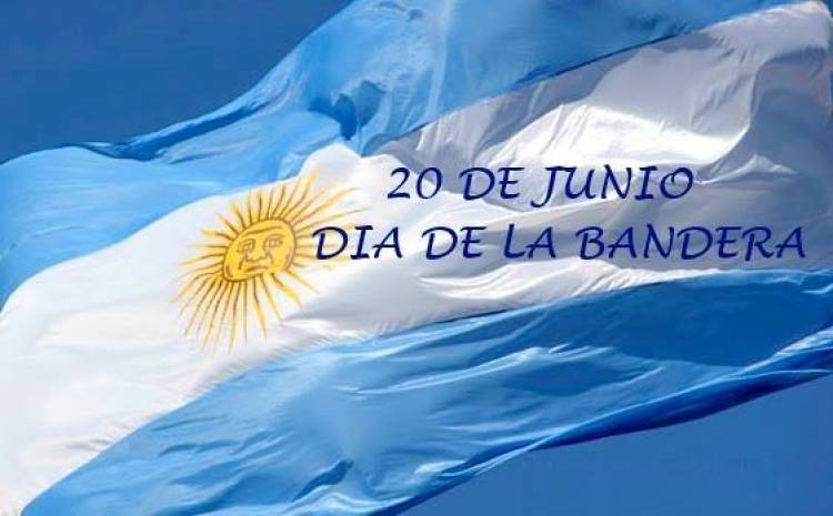 20 DE JUNIO Día de la bandera Argentina