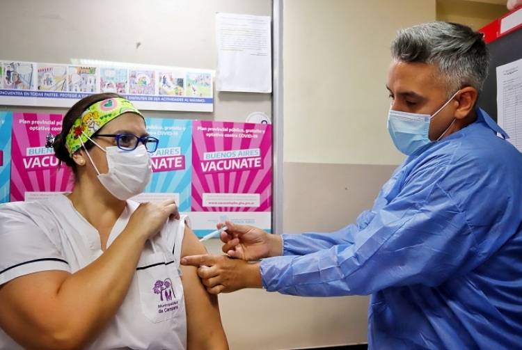 El jueves 39 mil personas fueron vacunadas en la provincia de Buenos Aires.
