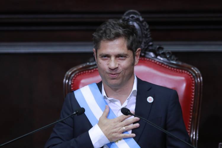 Kicillof juró como gobernador de la provincia de Buenos Aires