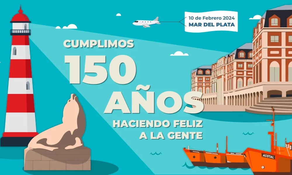 150 Aniversario Mar del Plata