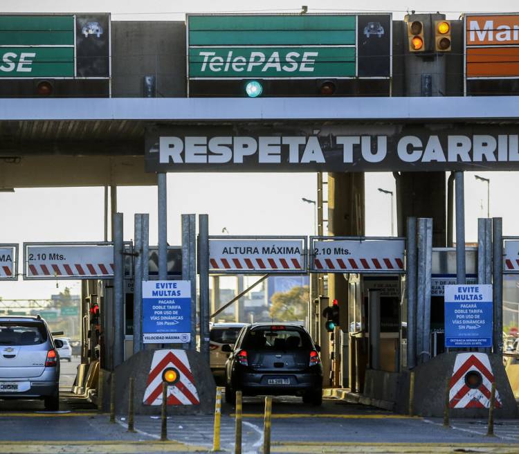 Aumentan peajes de la Panamericana, Acceso Oeste y rutas nacionales