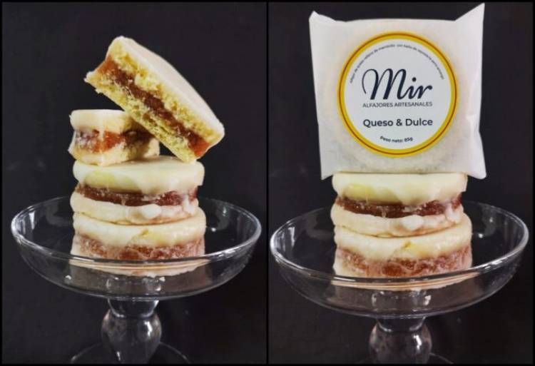 El mejor alfajor artesanal bonaerense es de queso y dulce