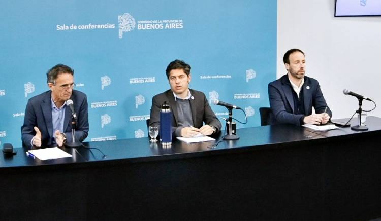 Kicillof enviará un proyecto a la Legislatura para declarar la emergencia de la obra pública nacional en la provincia